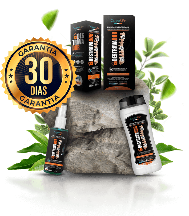 Kit Oficial Destravador — Pomada e Spray com extratos de ervas naturais e óleos essenciais